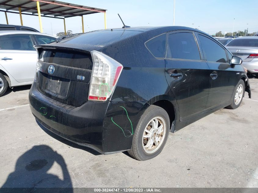 2011 Toyota Prius Three VIN: JTDKN3DUXB0272499 Lot: 38244747