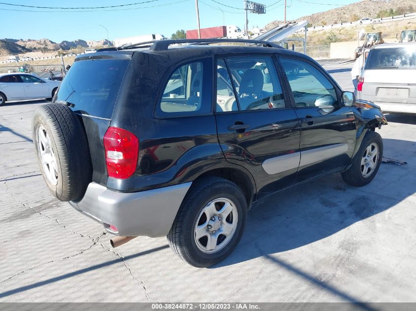 2004 Toyota Rav4 VIN: JTEGD20V040028960 Lot: 38244872