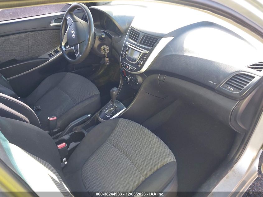 2013 Hyundai Accent Gs VIN: KMHCT5AE4DU103332 Lot: 38244933