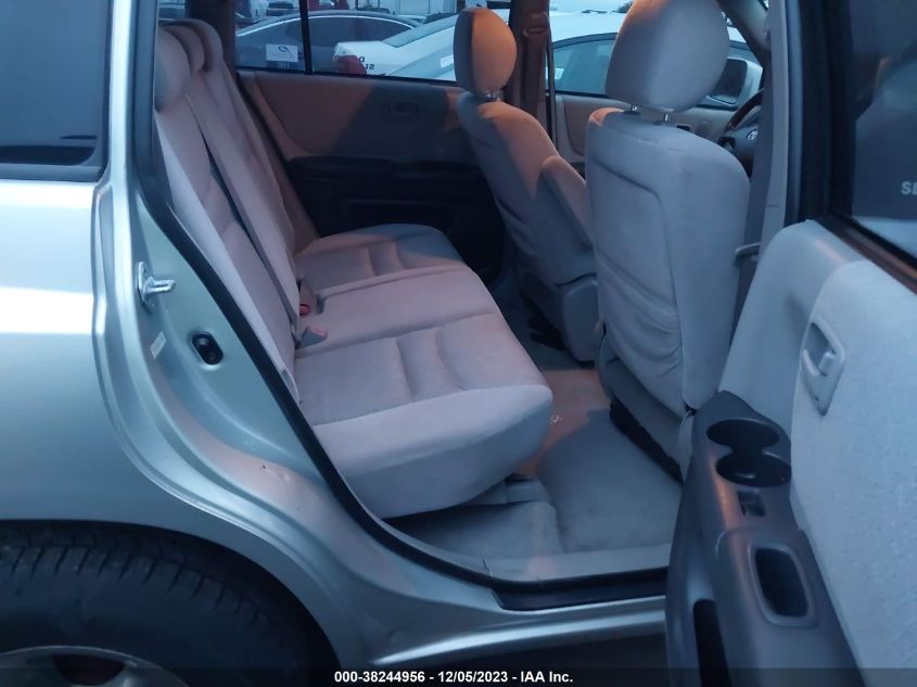 2001 Toyota Highlander Base (A4) VIN: JTEGD21A010012801 Lot: 38244956