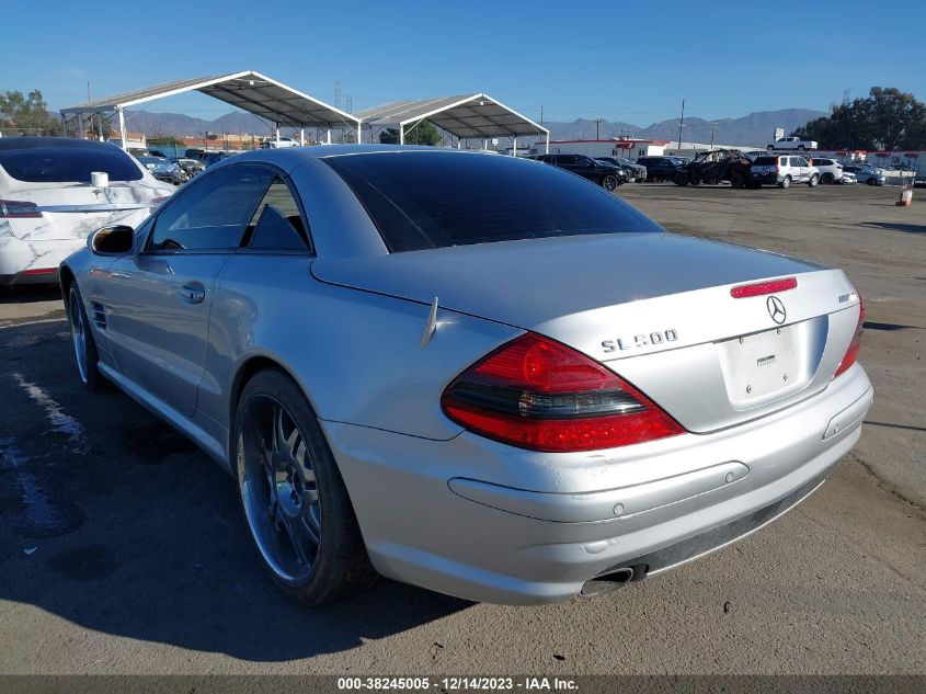 2003 Mercedes-Benz Sl-Class Base (A5) VIN: WDBSK75F03F023044 Lot: 38245005