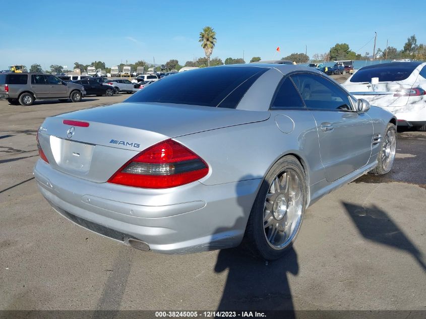 2003 Mercedes-Benz Sl-Class Base (A5) VIN: WDBSK75F03F023044 Lot: 38245005