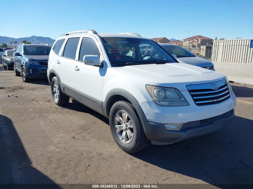 2009 Kia Borrego Ex VIN: KNDJJ741695031802 Lot: 38245012