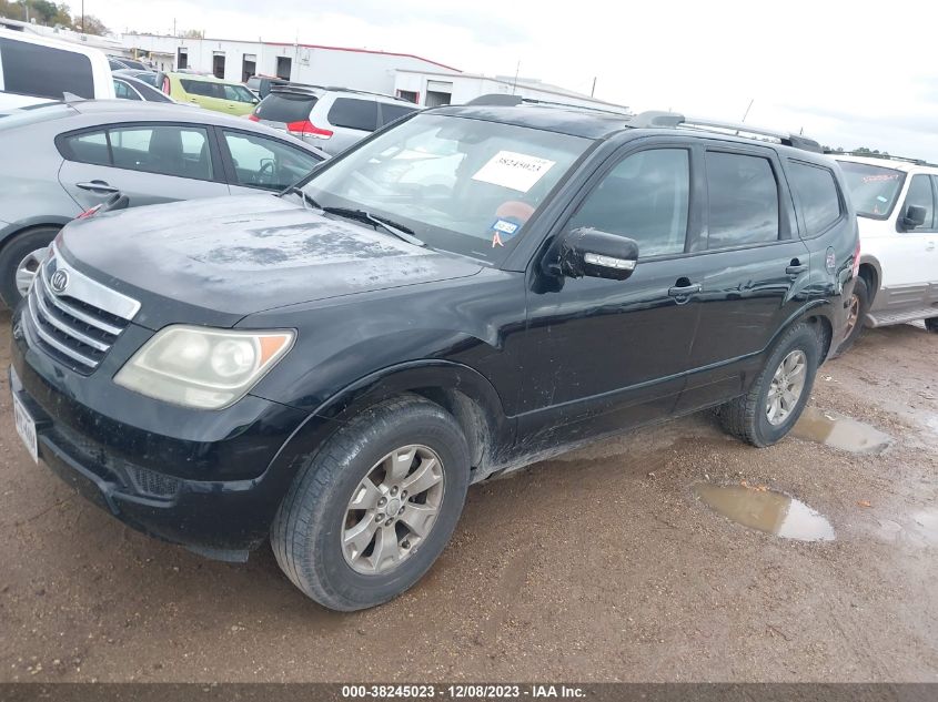 2009 Kia Borrego Lx VIN: KNDJJ741X95019183 Lot: 38245023