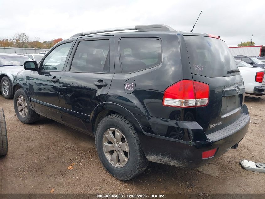 2009 Kia Borrego Lx VIN: KNDJJ741X95019183 Lot: 38245023