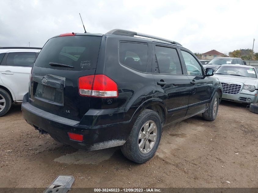 2009 Kia Borrego Lx VIN: KNDJJ741X95019183 Lot: 38245023