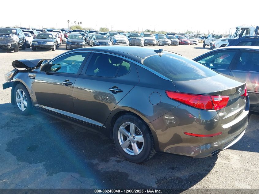 5XXGM4A73EG284557 2014 Kia Optima Lx