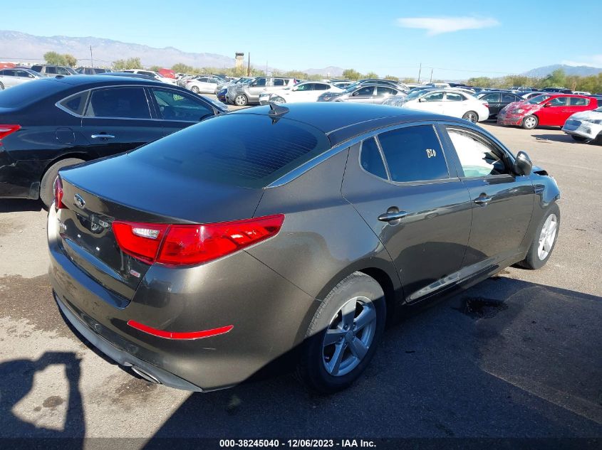 5XXGM4A73EG284557 2014 Kia Optima Lx