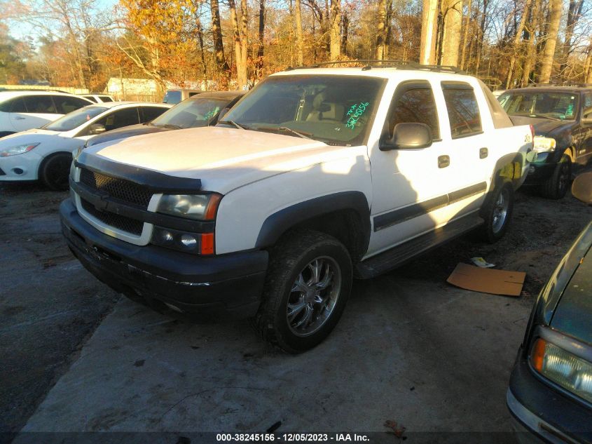 2003 Chevrolet Avalanche 1500 VIN: 3GNEK13T93G341657 Lot: 39718923