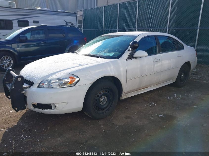 2G1WD5E35C1225305 2012 Chevrolet Impala Police