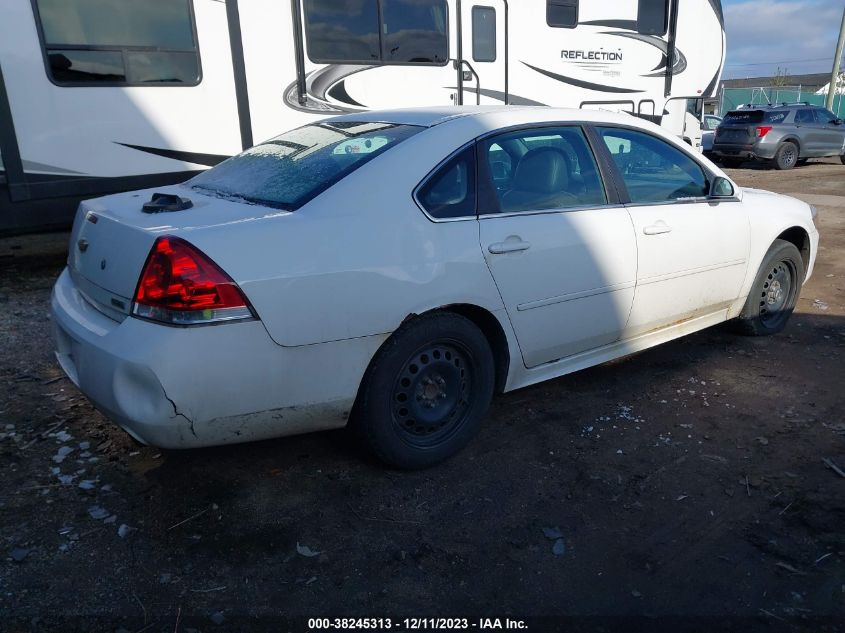 2G1WD5E35C1225305 2012 Chevrolet Impala Police