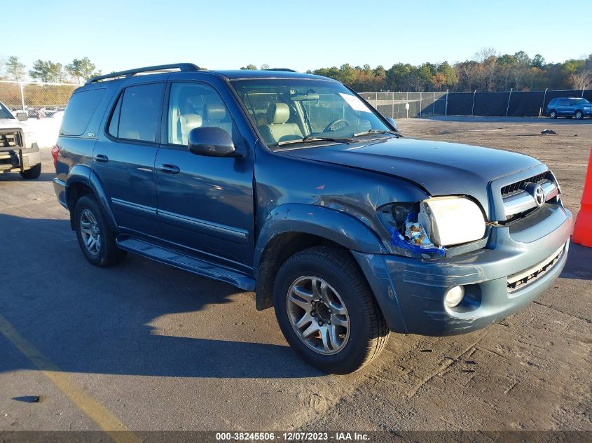 2005 Toyota Sequoia Sr5 V8 VIN: 5TDZT34A85S258886 Lot: 38245506