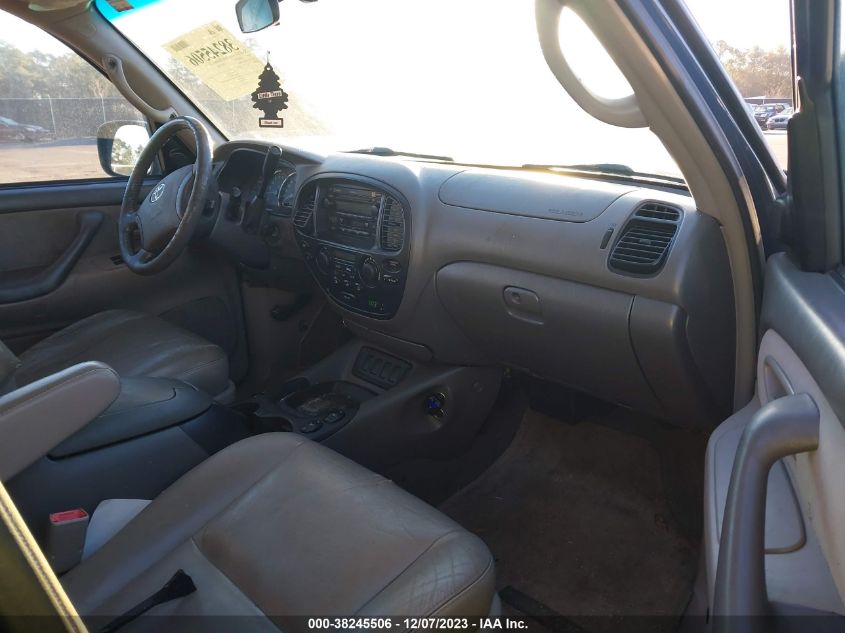 2005 Toyota Sequoia Sr5 V8 VIN: 5TDZT34A85S258886 Lot: 38245506