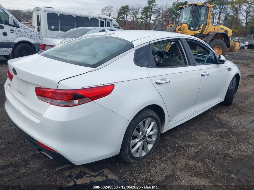 2016 Kia Optima Lx VIN: 5XXGT4L37GG073667 Lot: 38245530