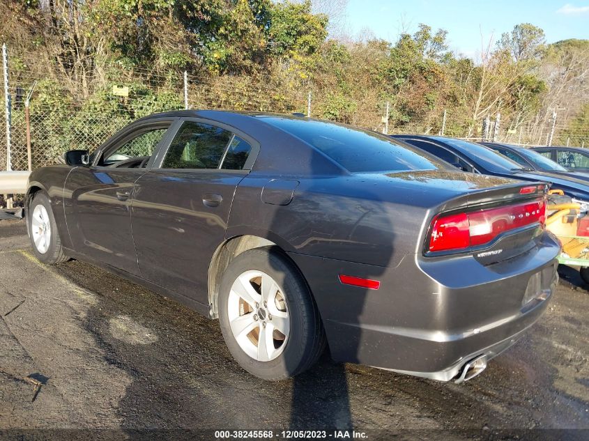 2014 Dodge Charger Se VIN: 2C3CDXBGXEH158812 Lot: 38245568