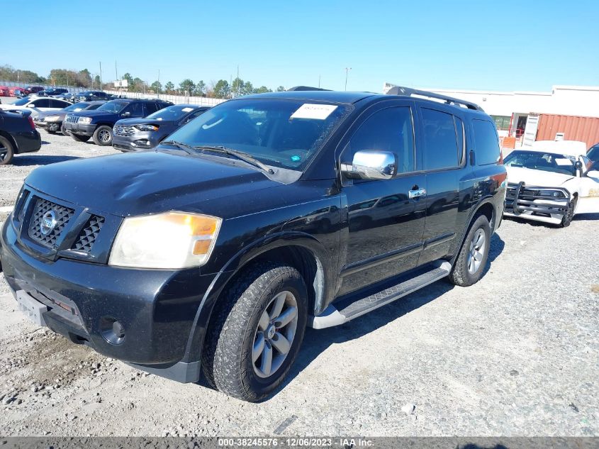 2011 Nissan Armada Sv VIN: 5N1BA0ND4BN618649 Lot: 38245576