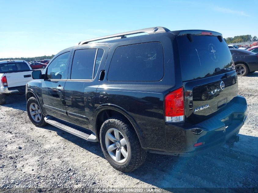 2011 Nissan Armada Sv VIN: 5N1BA0ND4BN618649 Lot: 38245576