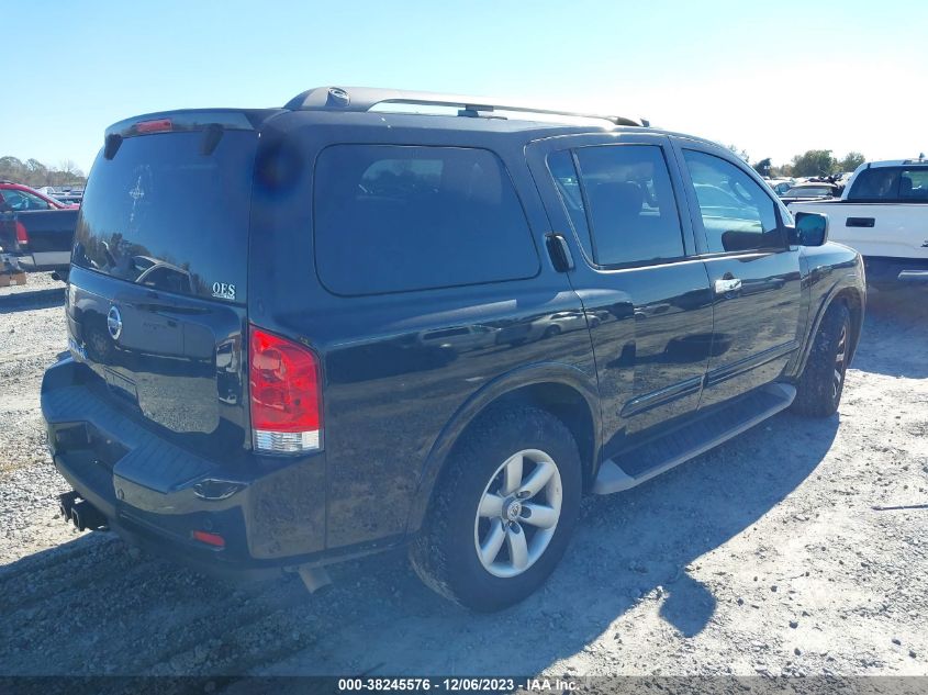 2011 Nissan Armada Sv VIN: 5N1BA0ND4BN618649 Lot: 38245576