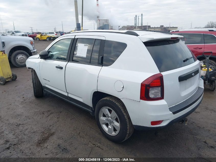 1C4NJCBAXED633048 2014 Jeep Compass Sport