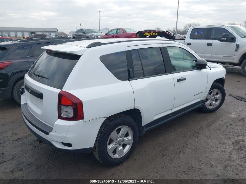 1C4NJCBAXED633048 2014 Jeep Compass Sport