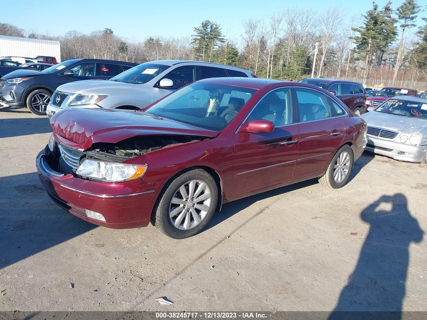 2009 Hyundai Azera Gls VIN: KMHFC46D89A366701 Lot: 38245717