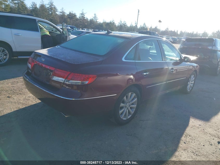 2009 Hyundai Azera Gls VIN: KMHFC46D89A366701 Lot: 38245717