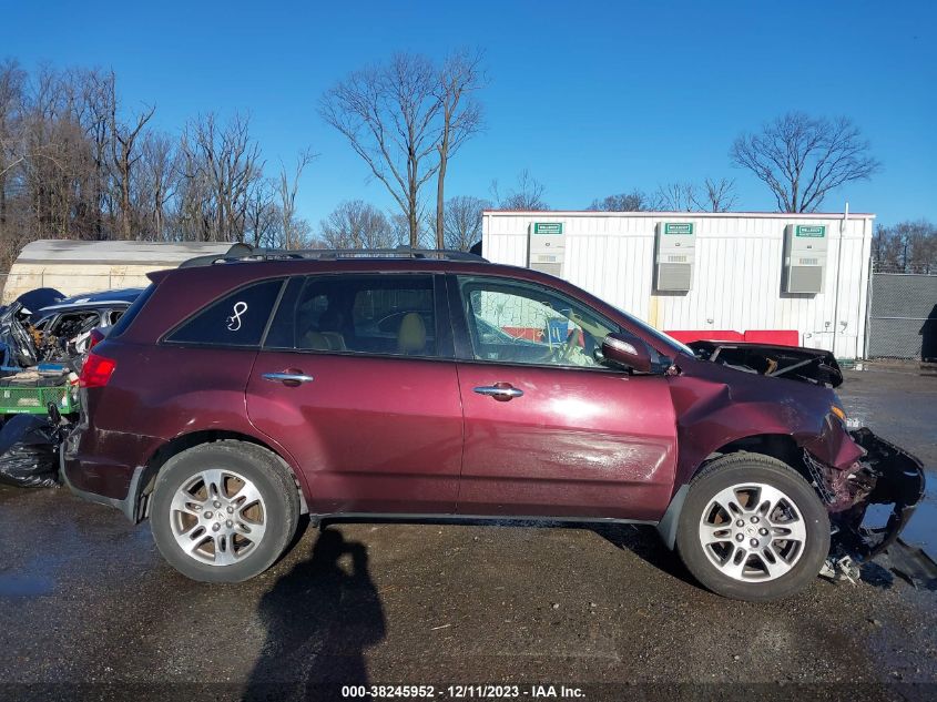 2008 Acura Mdx Technology Package VIN: 2HNYD28698H545935 Lot: 38245952