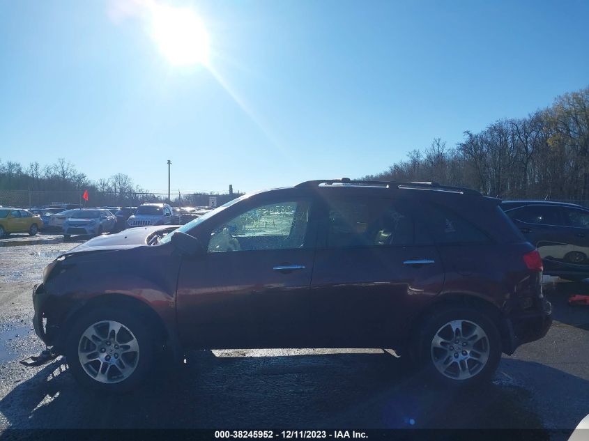 2008 Acura Mdx Technology Package VIN: 2HNYD28698H545935 Lot: 38245952