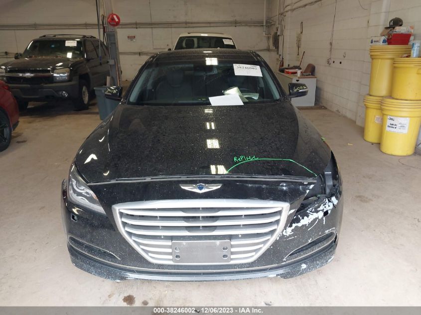 2015 Hyundai Genesis 3.8 VIN: KMHGN4JE6FU034071 Lot: 38246002