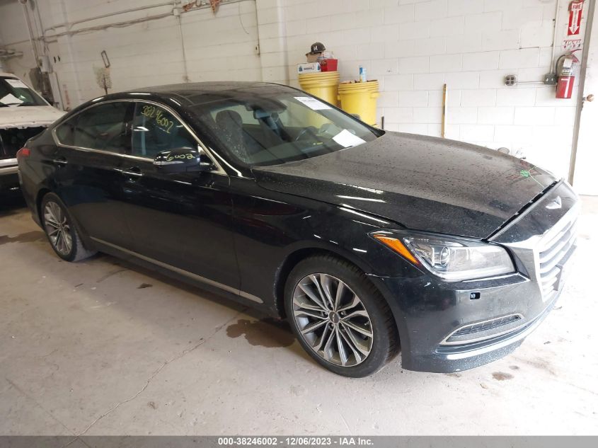 2015 Hyundai Genesis 3.8 VIN: KMHGN4JE6FU034071 Lot: 38246002