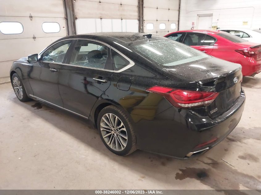 2015 Hyundai Genesis 3.8 VIN: KMHGN4JE6FU034071 Lot: 38246002