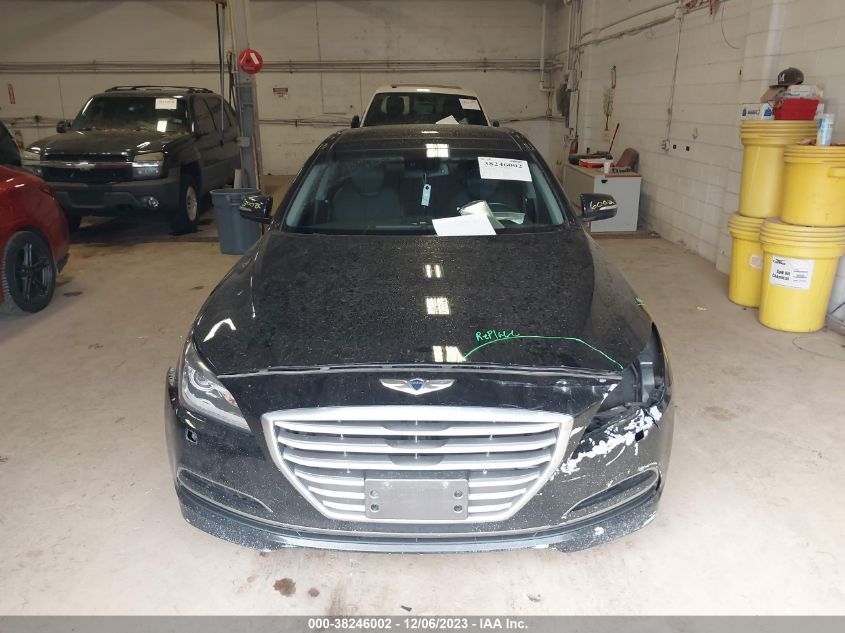 2015 Hyundai Genesis 3.8 VIN: KMHGN4JE6FU034071 Lot: 38246002