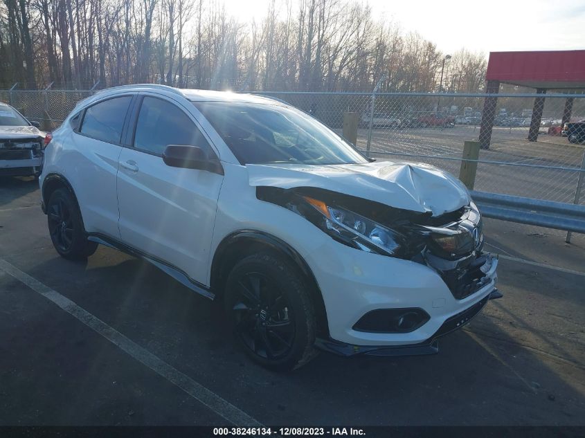 2021 Honda Hr-V Awd Sport VIN: 3CZRU6H1XMM748988 Lot: 38246134