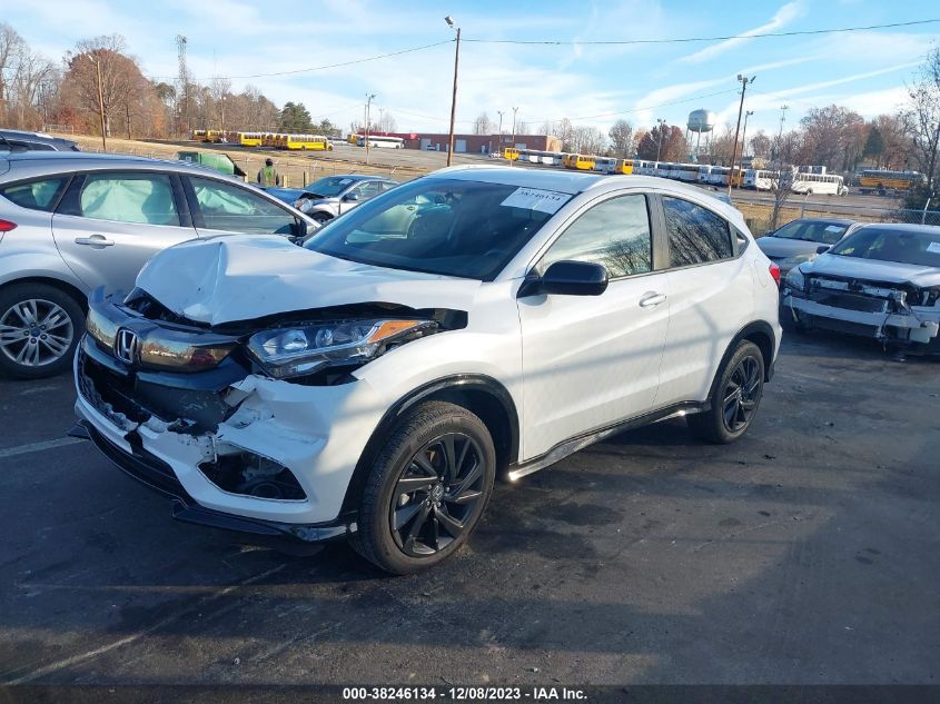 2021 Honda Hr-V Awd Sport VIN: 3CZRU6H1XMM748988 Lot: 38246134