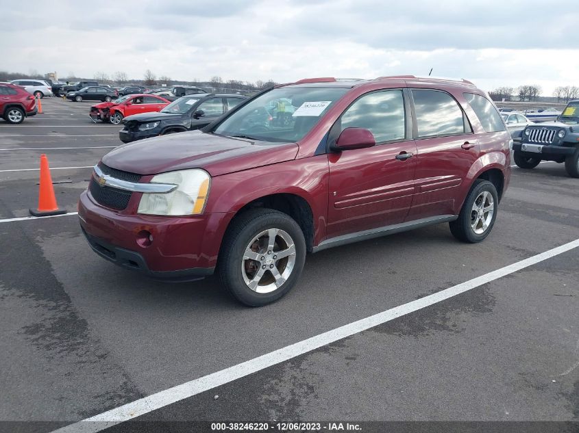 2007 Chevrolet Equinox Lt VIN: 2CNDL63F576104587 Lot: 38246220