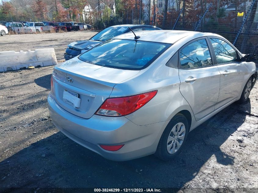 2015 Hyundai Accent Gls VIN: KMHCT4AE3FU792700 Lot: 38246299