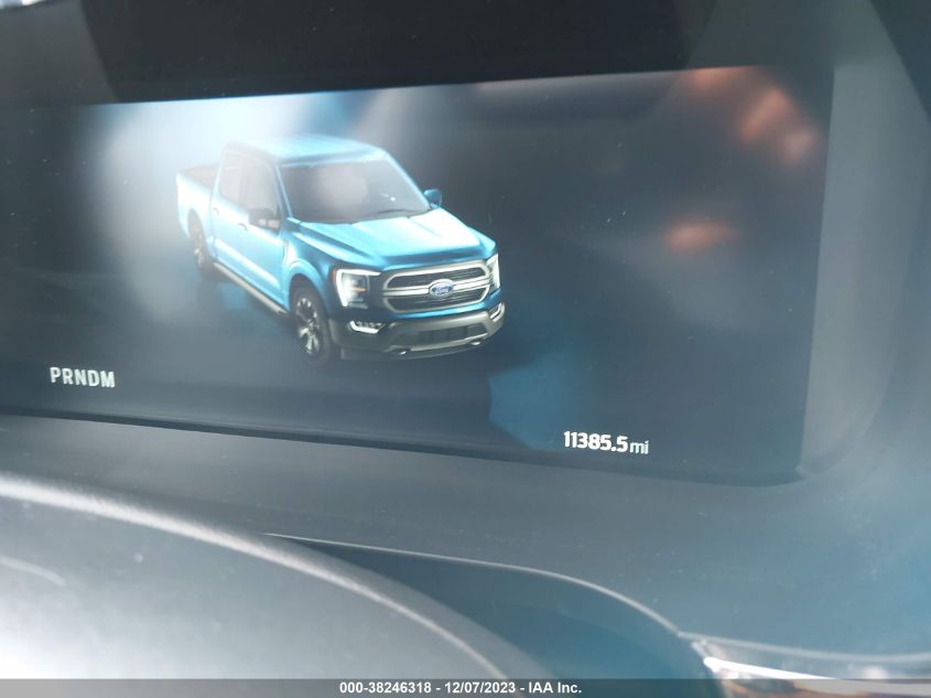 2022 Ford F-150 Lariat VIN: 1FTFW1E88NKF19063 Lot: 38246318