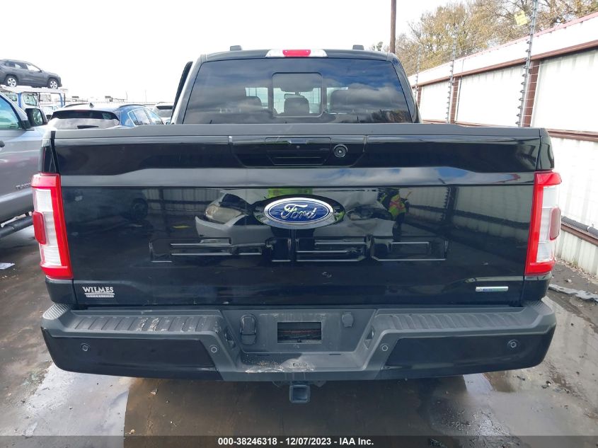 2022 Ford F-150 Lariat VIN: 1FTFW1E88NKF19063 Lot: 38246318