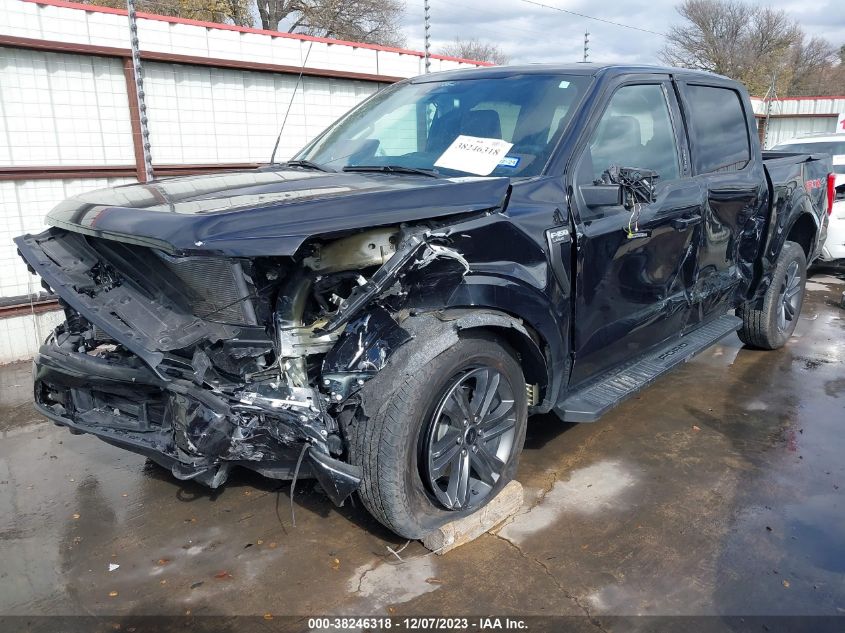 2022 Ford F-150 Lariat VIN: 1FTFW1E88NKF19063 Lot: 38246318