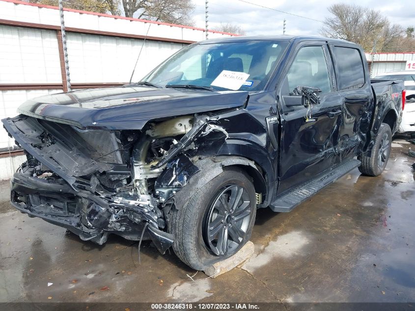 2022 Ford F-150 Lariat VIN: 1FTFW1E88NKF19063 Lot: 38246318