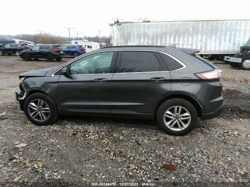 2018 Ford Edge Sel VIN: 2FMPK4J98JBC53155 Lot: 38246413