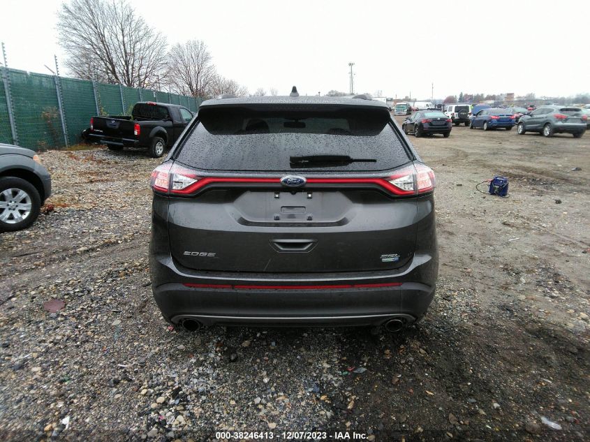 2018 Ford Edge Sel VIN: 2FMPK4J98JBC53155 Lot: 38246413