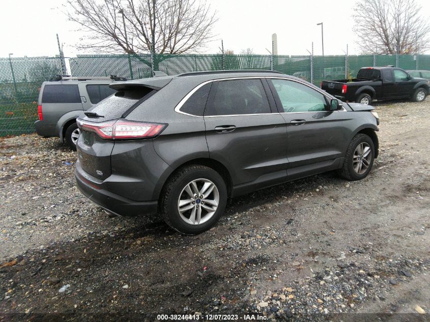 2018 Ford Edge Sel VIN: 2FMPK4J98JBC53155 Lot: 38246413