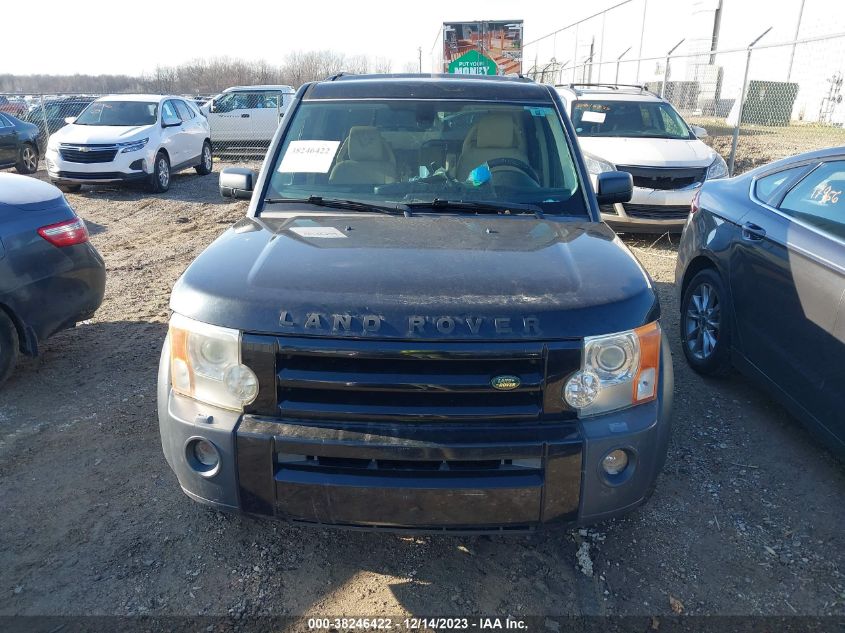 2006 Land Rover Lr3 V8 Se VIN: SALAD25406A363507 Lot: 38246422