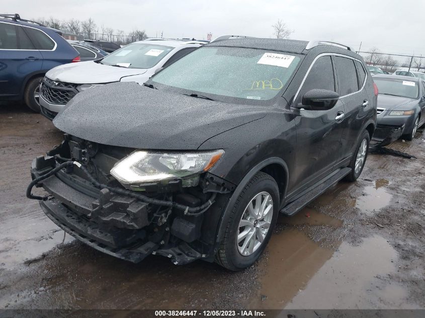 2017 Nissan Rogue Sv VIN: KNMAT2MVXHP583886 Lot: 38246447