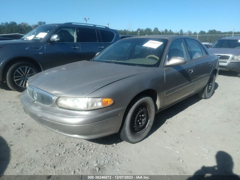 2002 Buick Century Custom VIN: 2G4WS52J021136266 Lot: 38246572