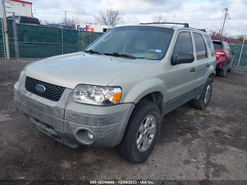 2005 Ford Escape Xlt VIN: 1FMYU03145DA05726 Lot: 38246645