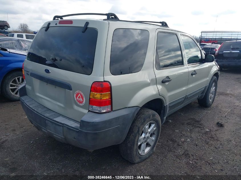 2005 Ford Escape Xlt VIN: 1FMYU03145DA05726 Lot: 38246645