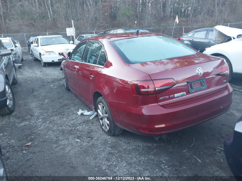 2017 Volkswagen Jetta 1.4T Se VIN: 3VWB67AJXHM339832 Lot: 38246784