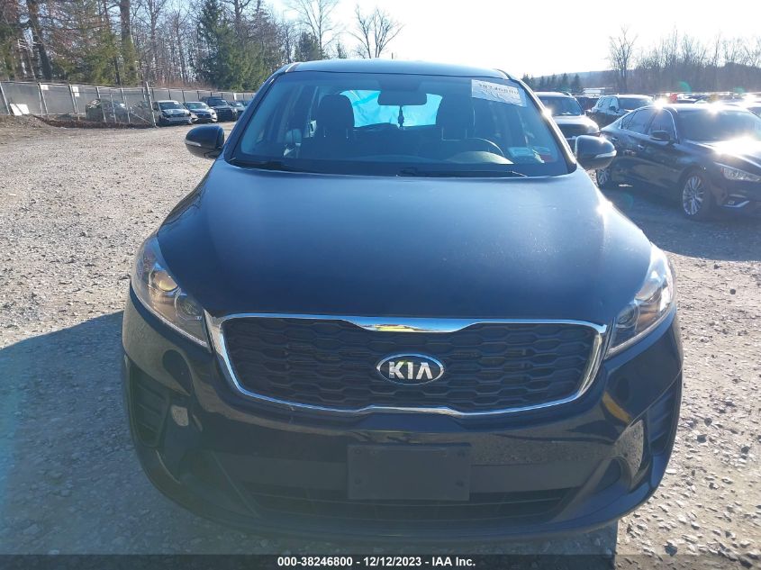 5XYPGDA32KG448604 2019 Kia Sorento 2.4L Lx